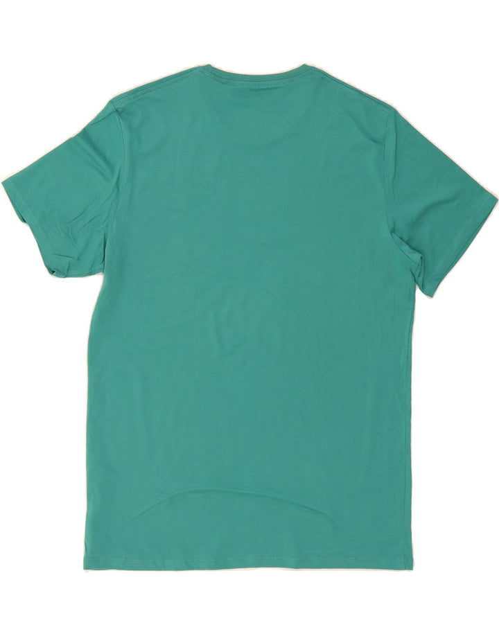O'NEILL Mens Regular Fit Graphic T-Shirt Top Medium Green Cotton Vintage O'Neill and Second-Hand O'Neill from Messina Hembry 