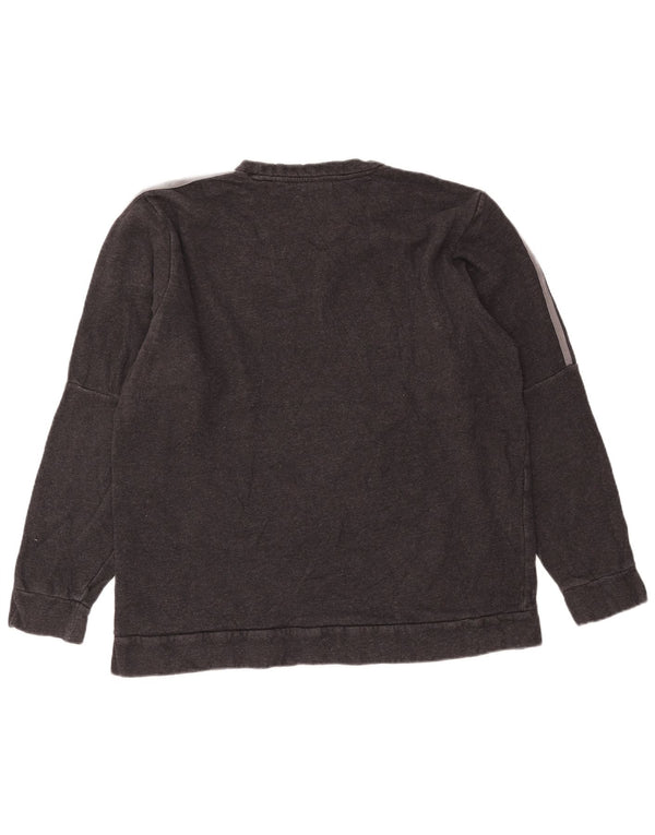 Felpa ADIDAS da uomo maglione XL in cotone grigio