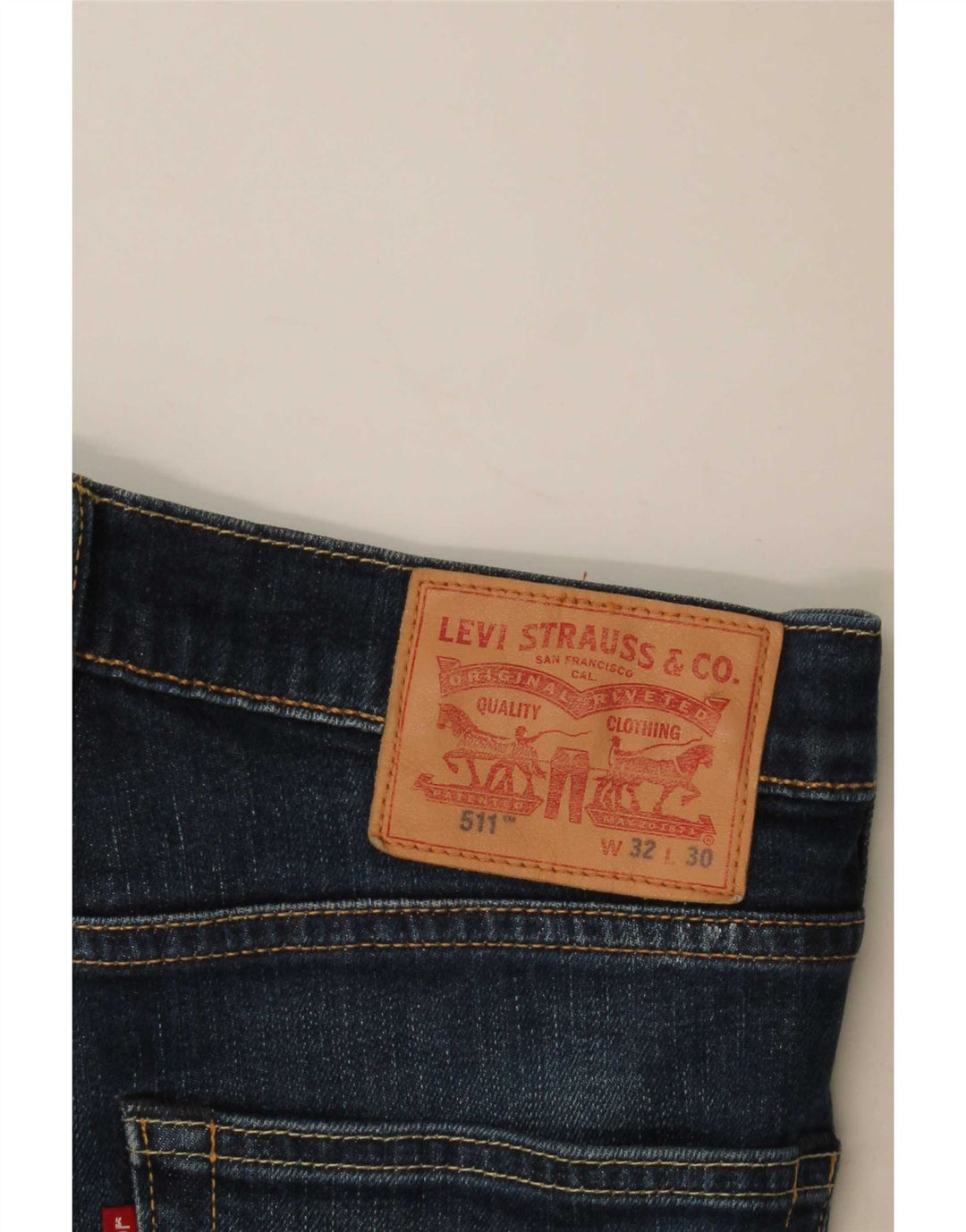 Jeans Levi's 511 Slim da donna W32 L30 in cotone blu navy