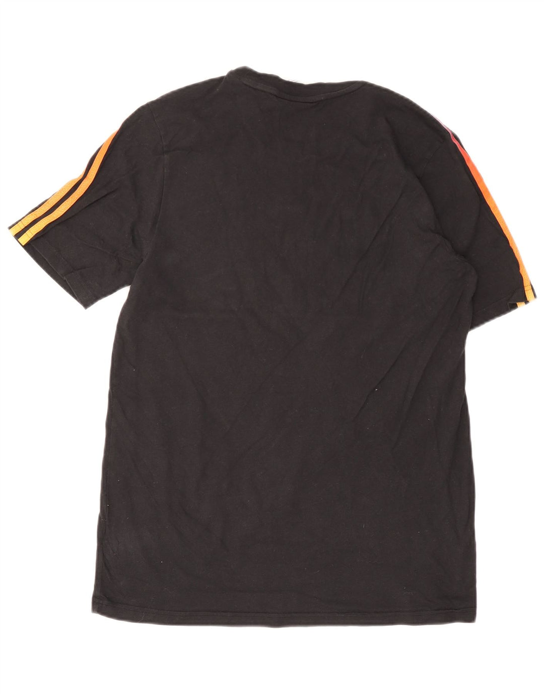 T-shirt Adidas da uomo Top Large in cotone nero