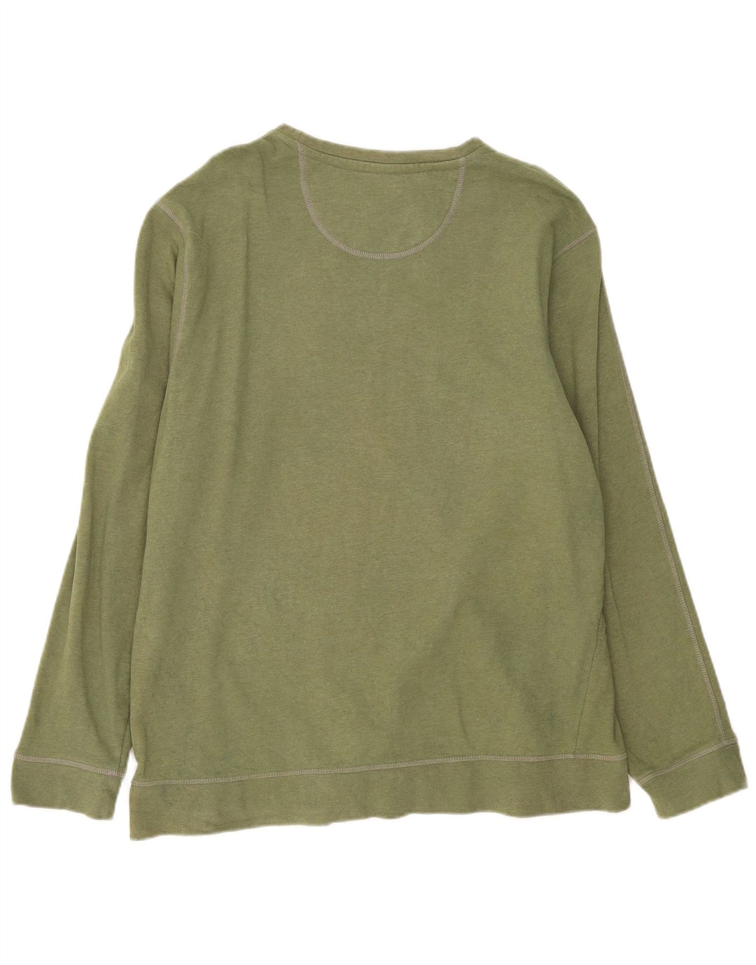 Felpa da uomo Marks & Spencer maglione XL cotone kaki