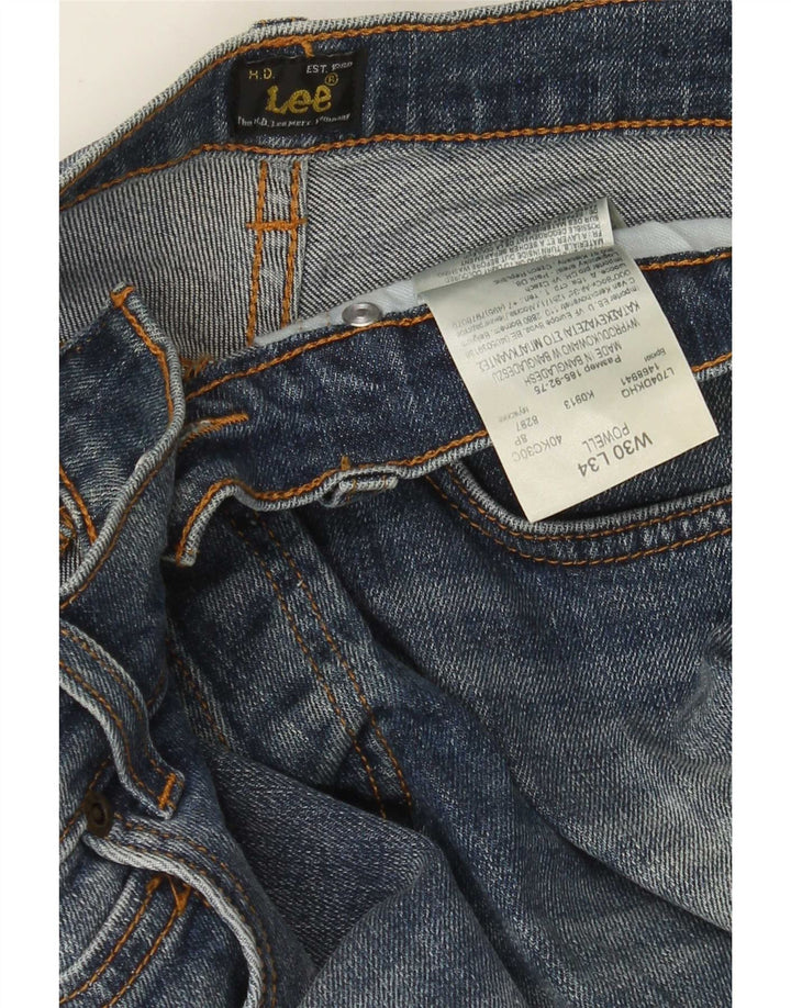 Jeans Lee Powell Slim da uomo W30 L28 cotone blu