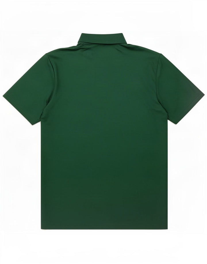 Polo Adidas da uomo grande in poliestere verde