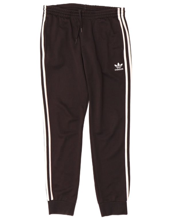 Pantaloni da tuta da uomo Adidas Joggers medio poliestere nero