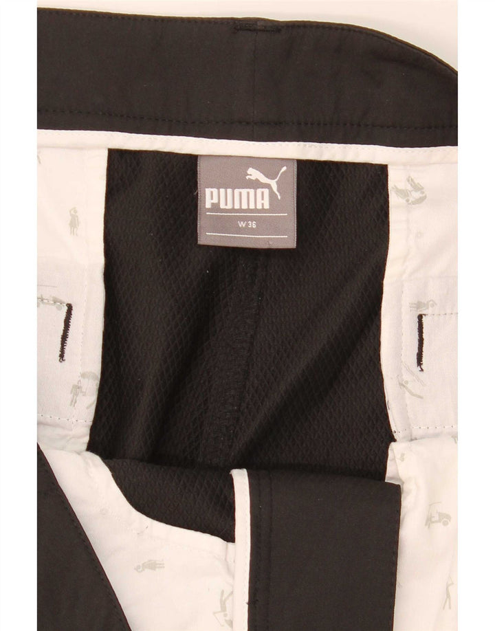 Pantaloncini chino da uomo Puma W36 grandi neri