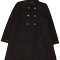Cappotto doppiopetto da donna Zara UK 14 medio nero