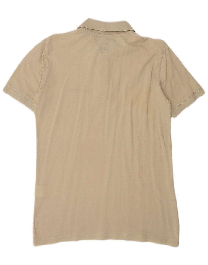 Polo da uomo Calvin Klein Jeans in cotone beige medio