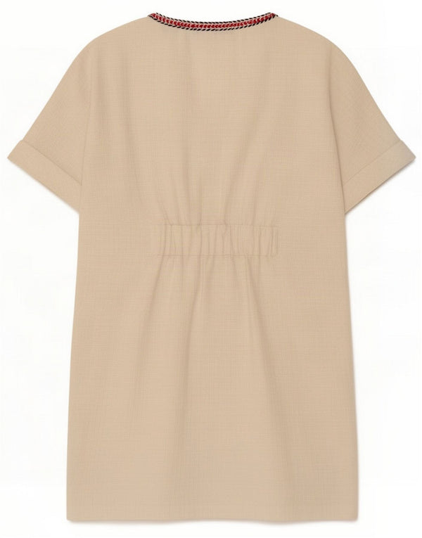 Top tunica Trafaluc da donna Zara UK 10 piccolo cotone a righe bianche