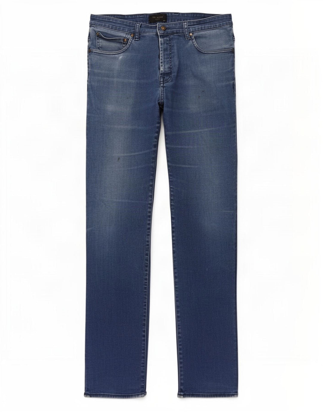 Jeans slim da uomo Ted Baker W36 L33 Blu