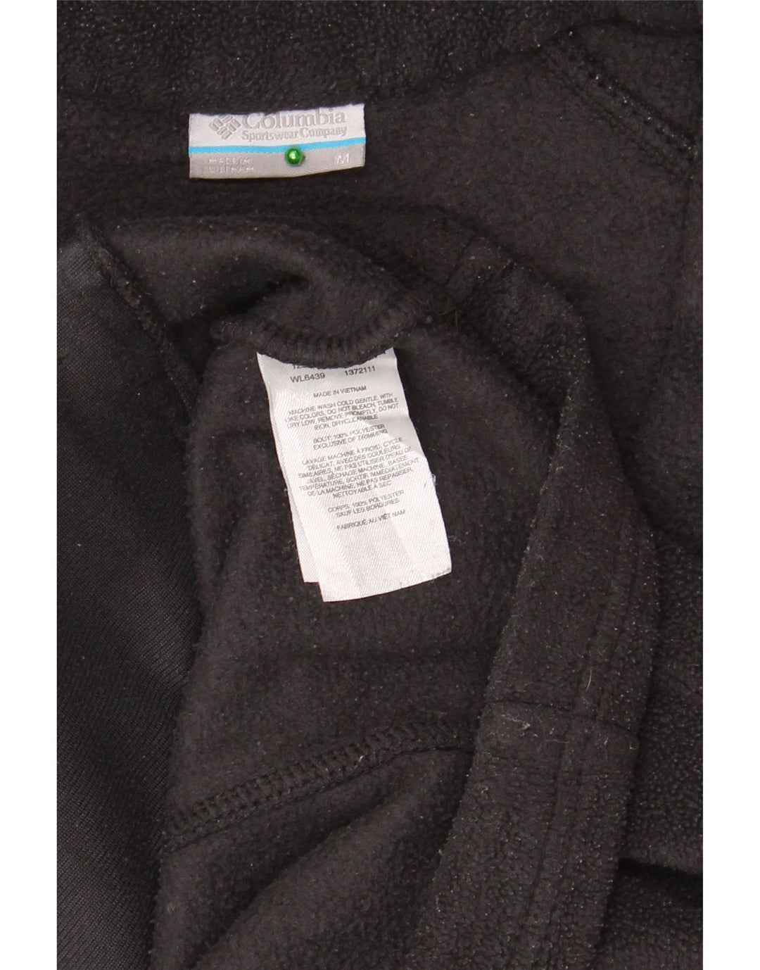 Giacca in pile da donna Columbia UK 12 poliestere nero medio
