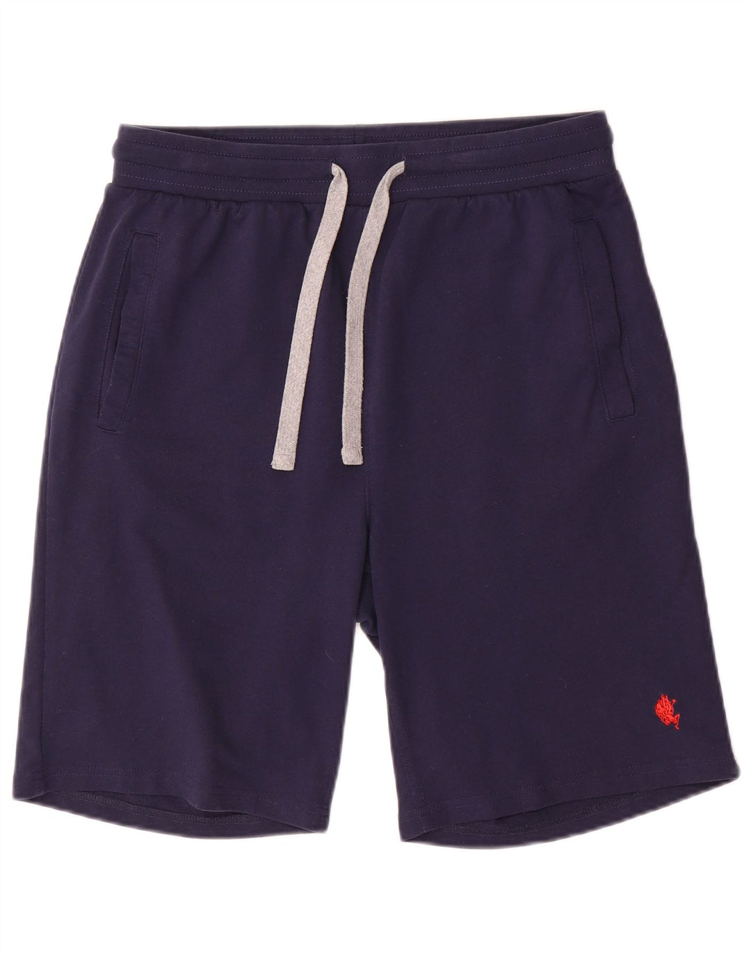 POLO ASSN. Pantaloncini sportivi da uomo grandi in cotone blu navy