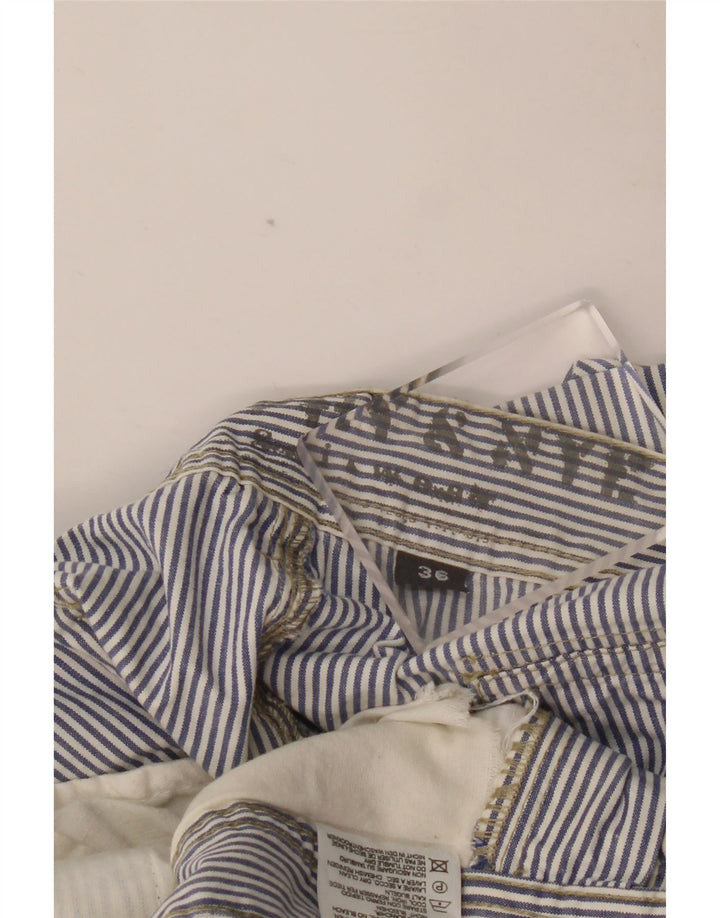 Pantaloni chino da uomo MURPHY & NYE Sailmakers W36 L32 Gessato blu