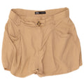 Pantaloncini casual da donna Zara grandi W32 beige