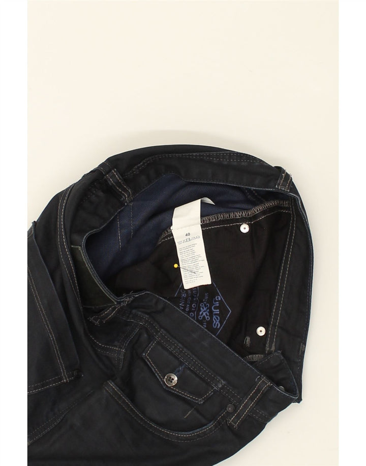 JULES Womens Straight Jeans EU 40 Medium W34 L33  Navy Blue Cotton | Vintage Jules | Thrift | Second-Hand Jules | Used Clothing | Messina Hembry 