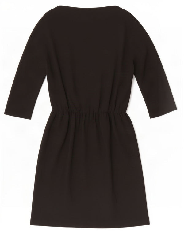 Abito basic da donna Zara con maniche a 3/4 UK 12 medio nero