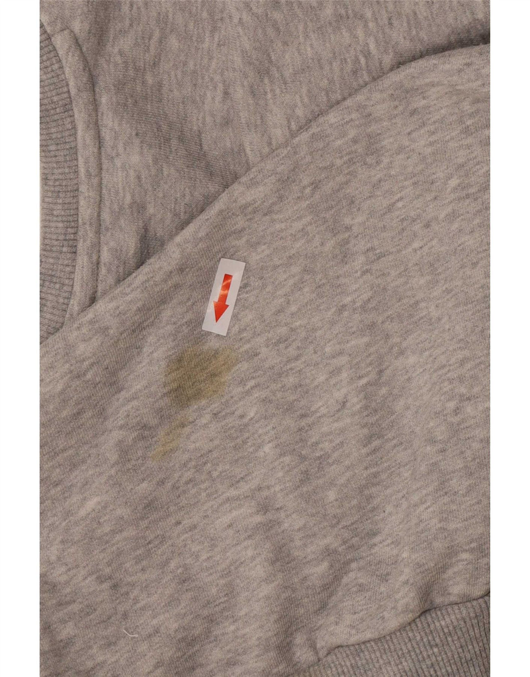 Felpa grafica da uomo Puma Jumper XS in cotone chiazzato grigio