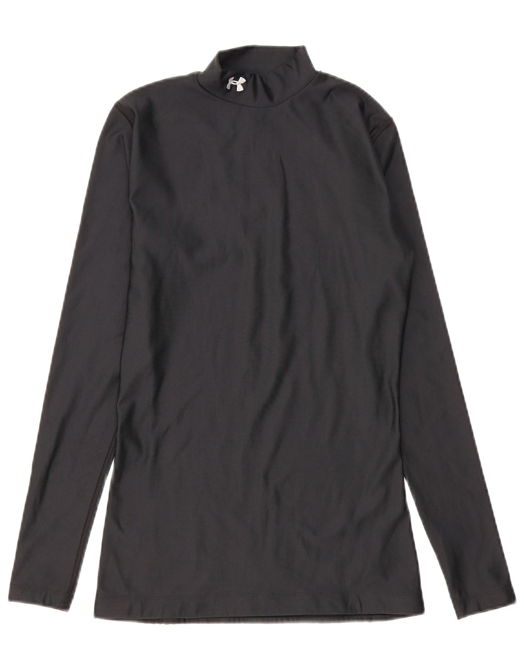 Under Armour Uomo Cold Gear Top manica lunga poliestere nero medio