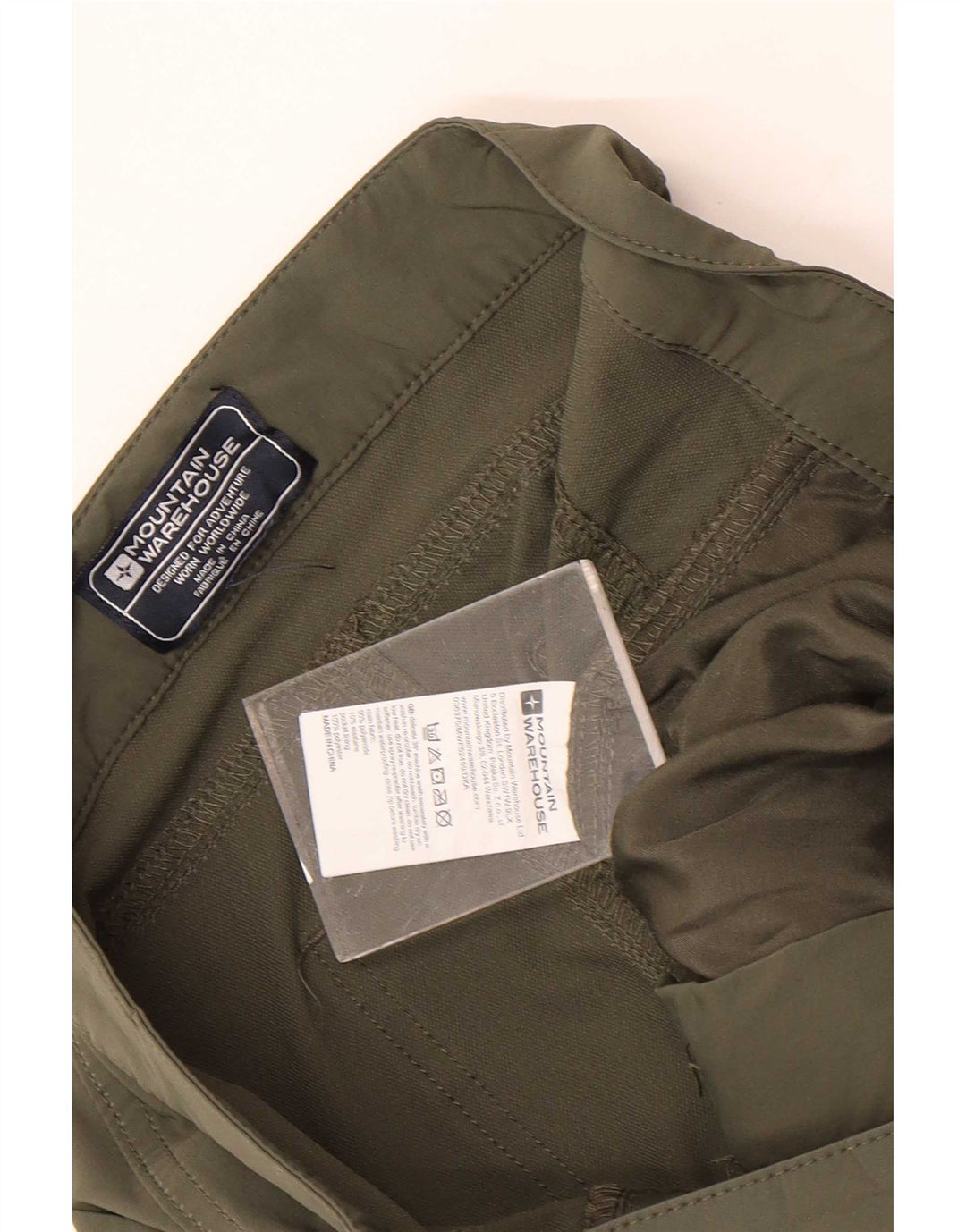 Pantaloni cargo slim da uomo Mountain Warehouse W30 L28 poliammide kaki