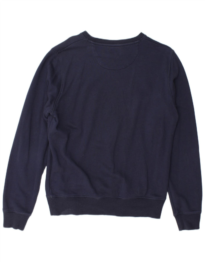 Gant Felpa da uomo Maglione grande in cotone blu navy