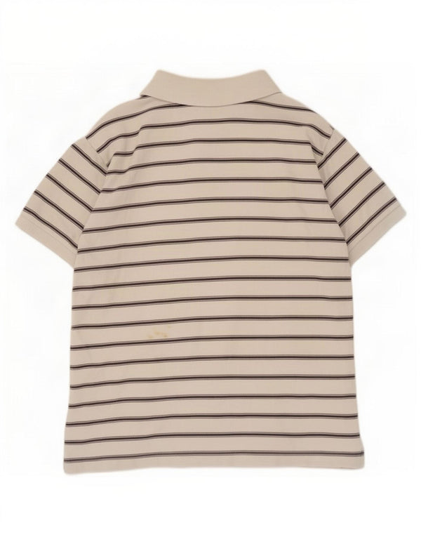 Polo Invicta Uomo IT 48 Cotone Rigato Medio Bianco