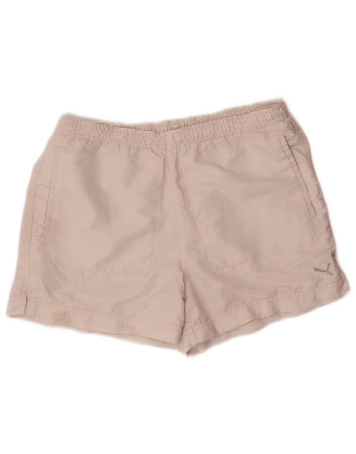 Pantaloncini sportivi da donna Puma UK 12 Medium Bianco Poliestere
