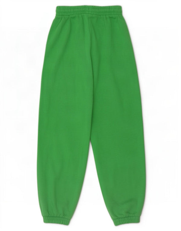 Pantaloni da tuta da donna Zara Joggers UK 10 Small Verde Poliestere