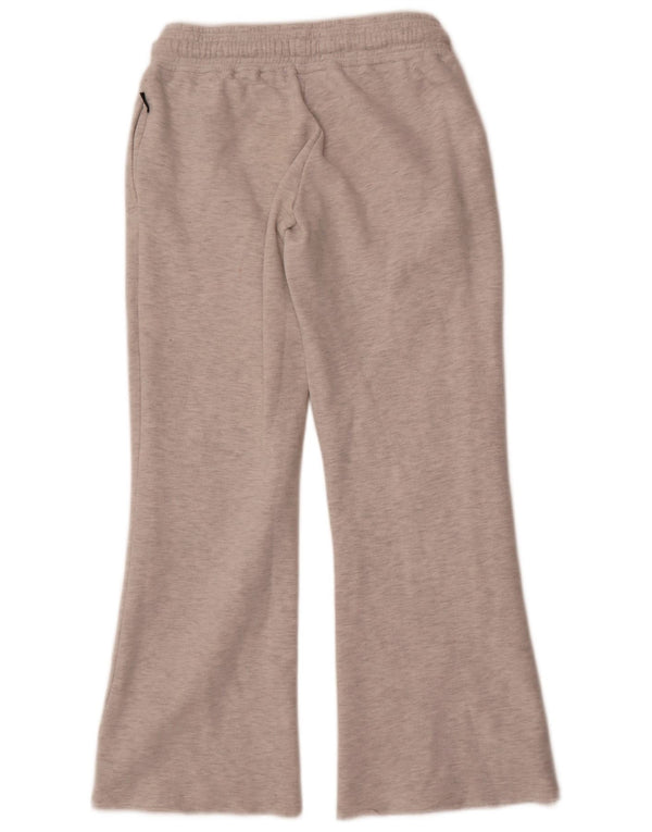 Pantaloni da tuta con grafica da donna Superdry UK 12 Cotone grigio medio