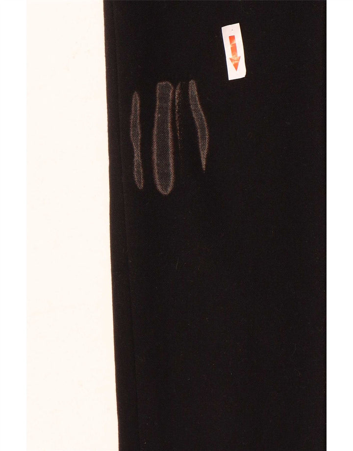 Pantaloni chino slim da donna Armani IT 48 XL W34 L31 Poliestere nero