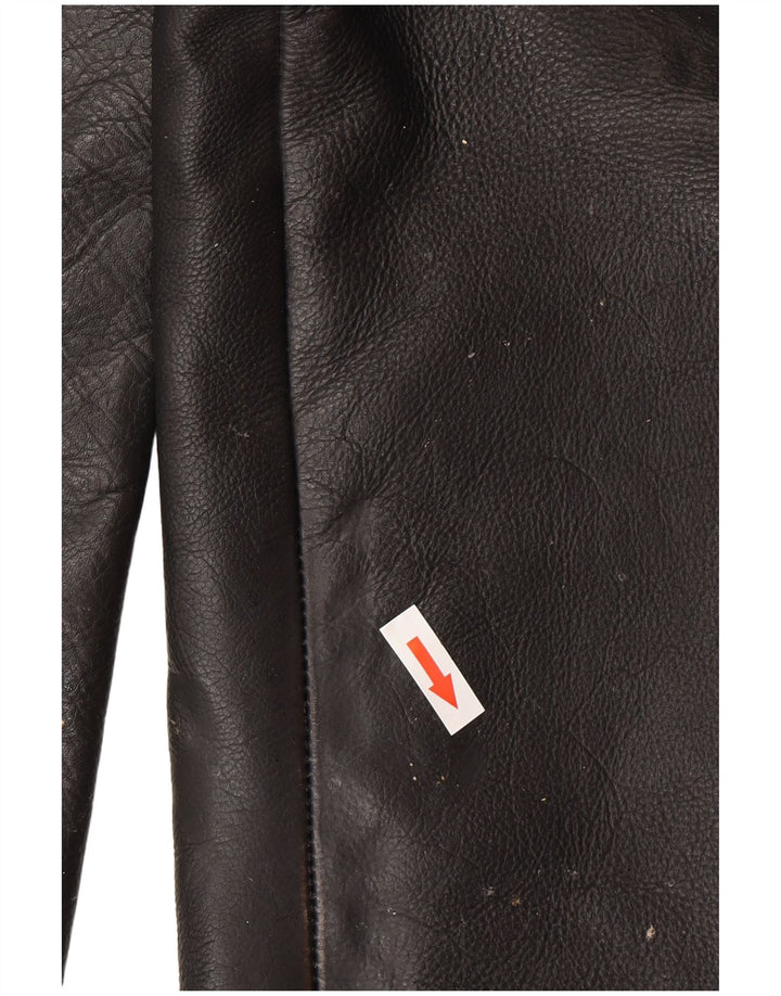 Pantaloni in pelle da uomo Heros By Held W32 L30 Pelle nera