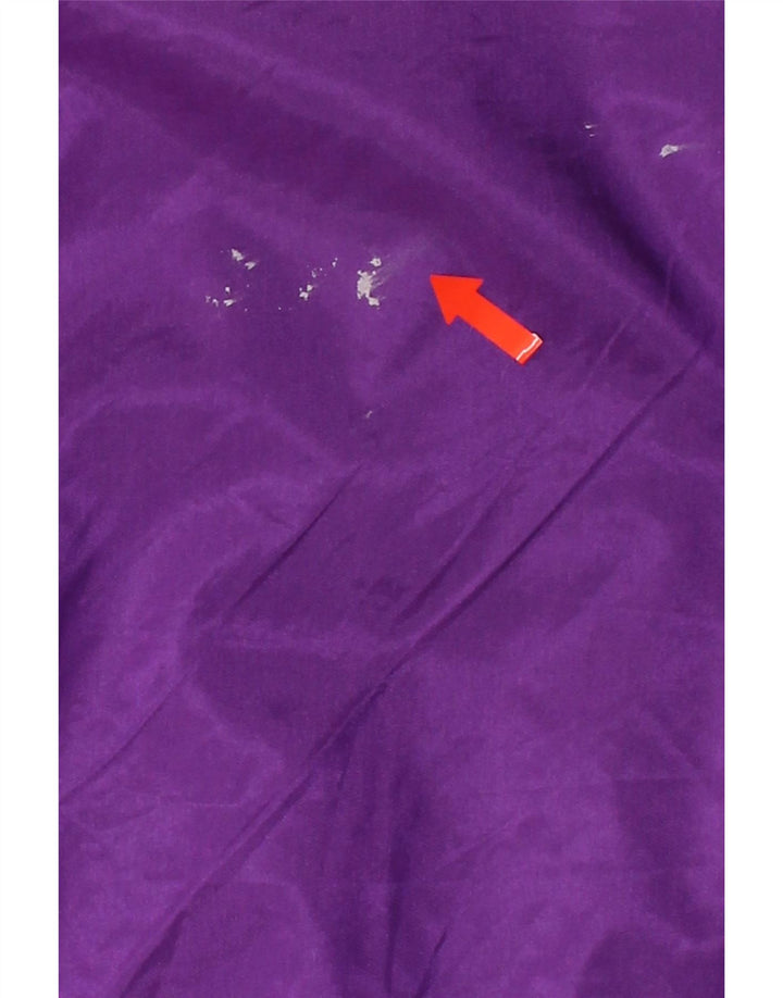 ACTIVE Mens Tracksuit Top Jacket Medium Purple Colourblock Polyamide Vintage Active and Second-Hand Active from Messina Hembry 