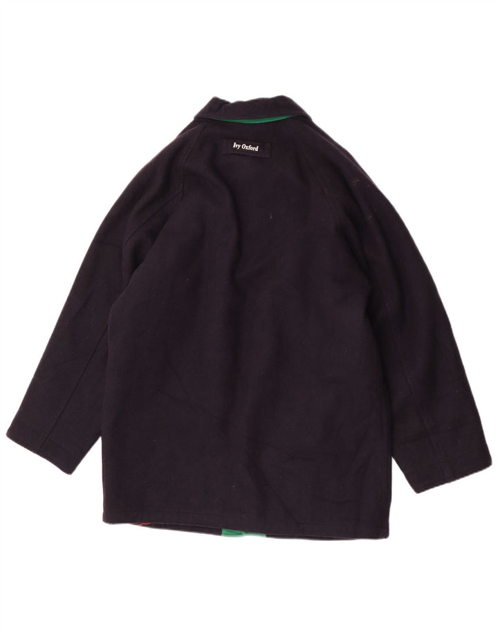 Giubbotto bomber da uomo dalla vestibilità regolare Ivy Oxford UK 40 Large in lana blu navy