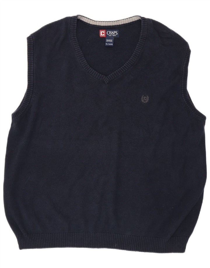 Canotta da uomo CHAPS XL in cotone blu navy