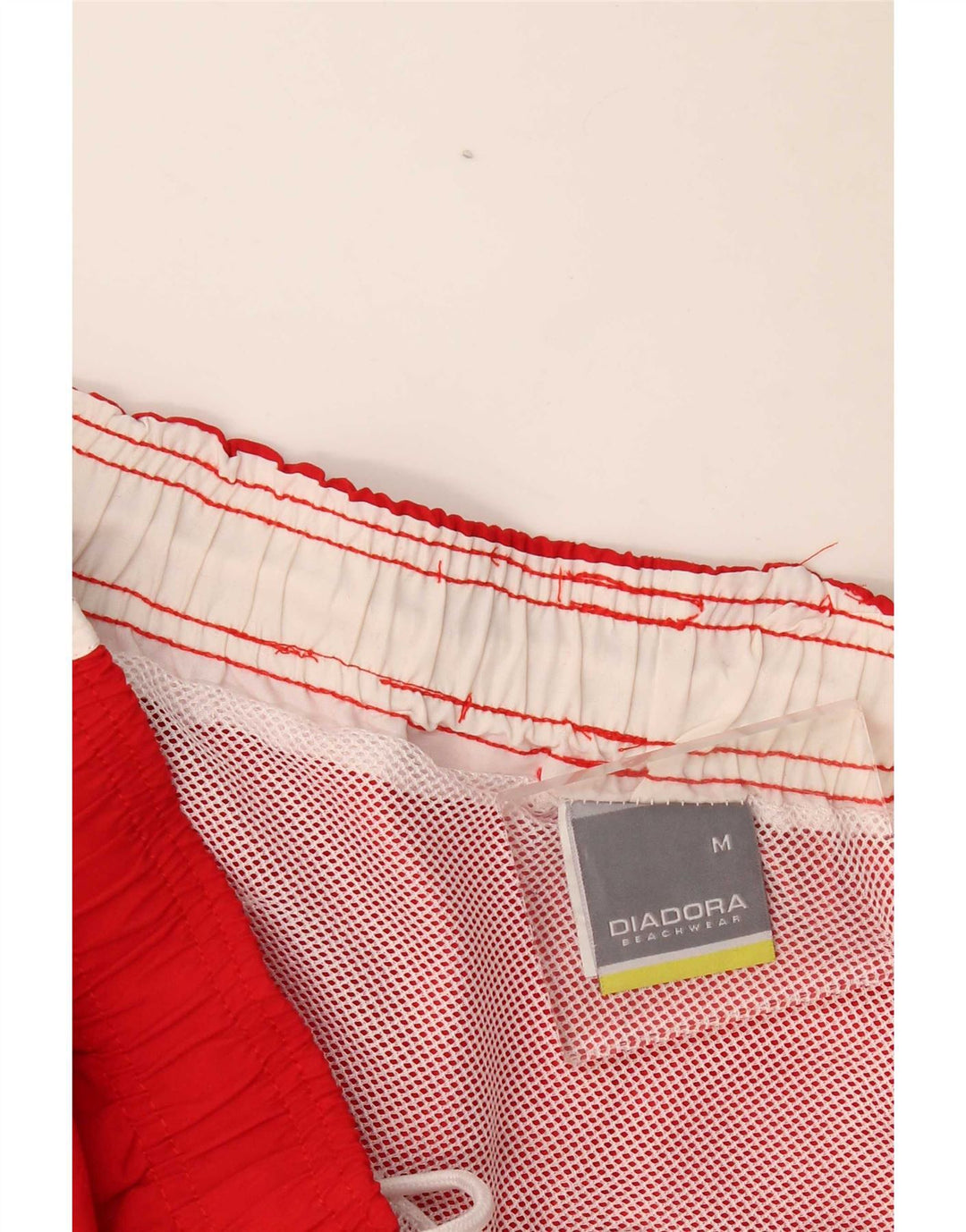 Pantaloncini da bagno uomo Diadora Rosso Medio Poliestere