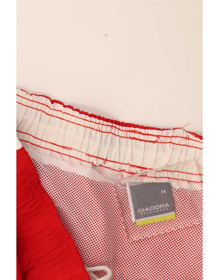 Pantaloncini da bagno uomo Diadora Rosso Medio Poliestere