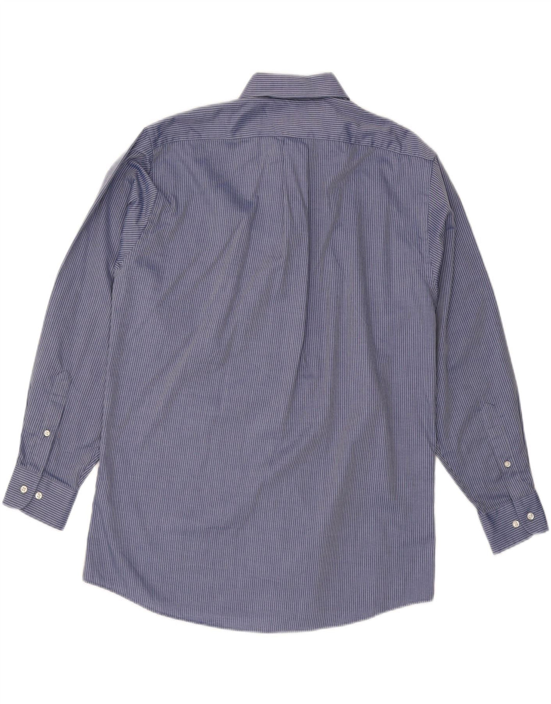 DOCKERS Mens Shirt Size 15 1/2 Medium Blue Pinstripe Cotton Vintage Dockers and Second-Hand Dockers from Messina Hembry 