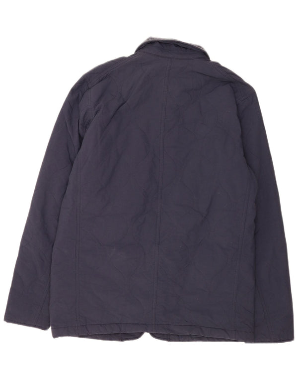 Giacca trapuntata da uomo Levi's UK 38 media blu navy in poliammide classica