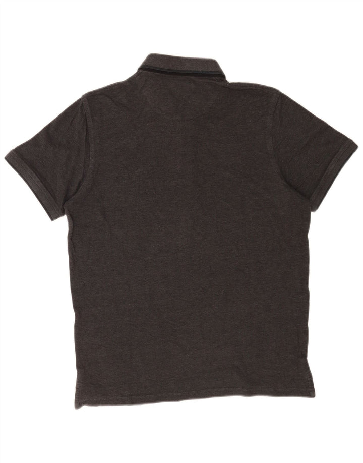 Polo da uomo Jack & Jones grande grigia