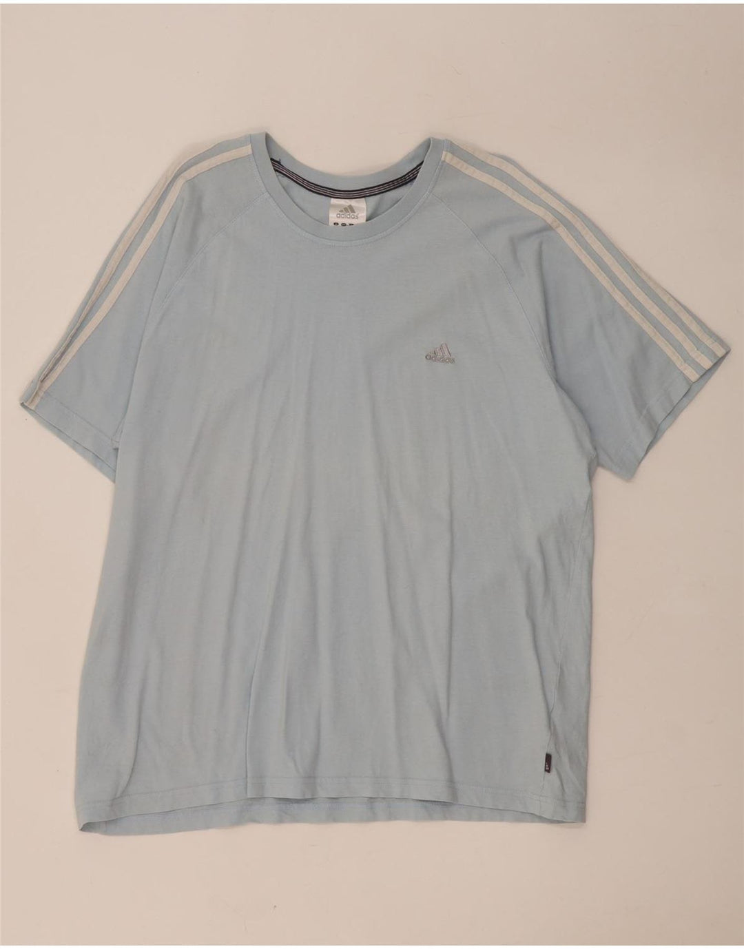 T-shirt da uomo Adidas Top XL in cotone blu