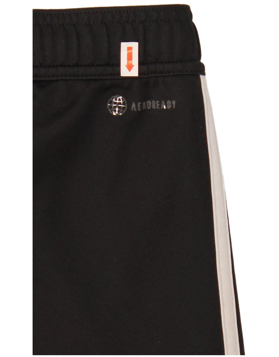 Pantaloni della tuta Adidas Aeroready da ragazzo 11-12 anni in poliestere nero