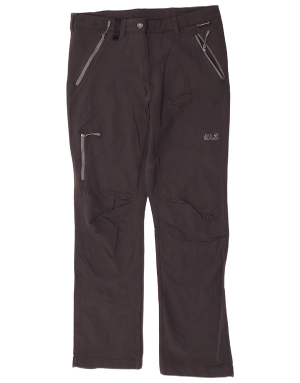 Pantaloni cargo da escursionismo da donna Jack Wolfskin UK 10 Small W32 L31 Blu Navy