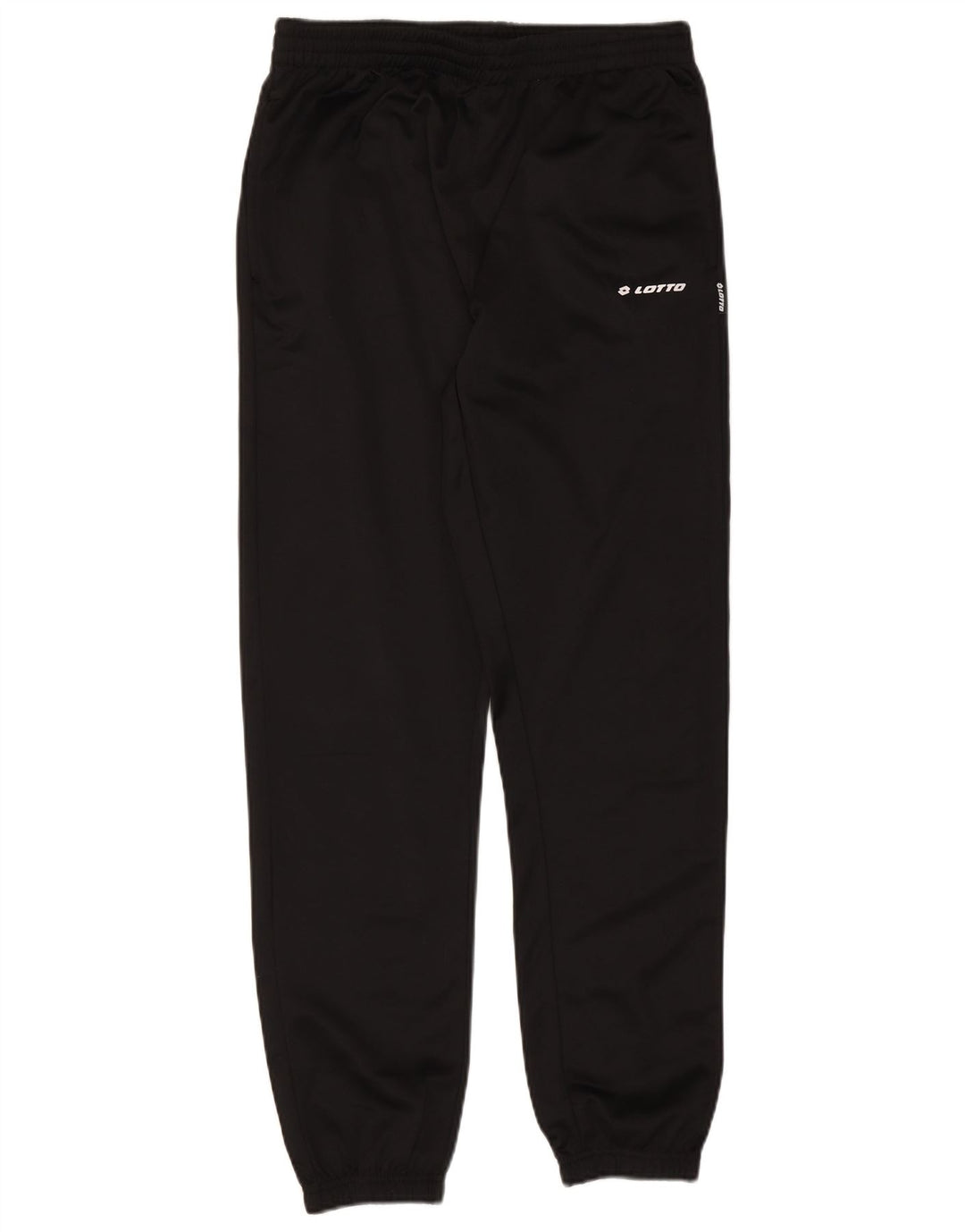 Pantaloni da tuta da uomo Lotto Joggers grandi in poliestere nero