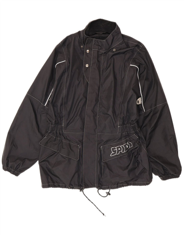 Giacca antipioggia grafica da uomo Spidi UK 38 nylon nero medio