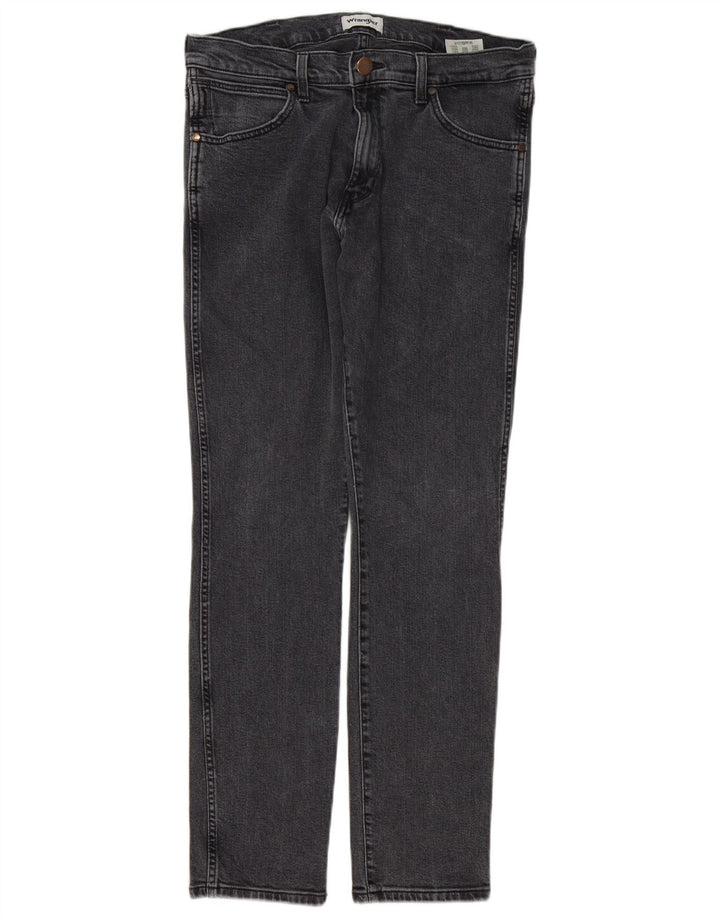 Jeans Wrangler Larston Slim da uomo W32 L30 cotone grigio