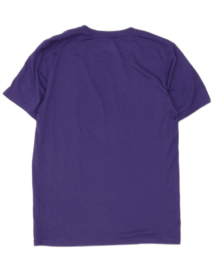 T-shirt grafica Nike Dri Fit da uomo piccola viola