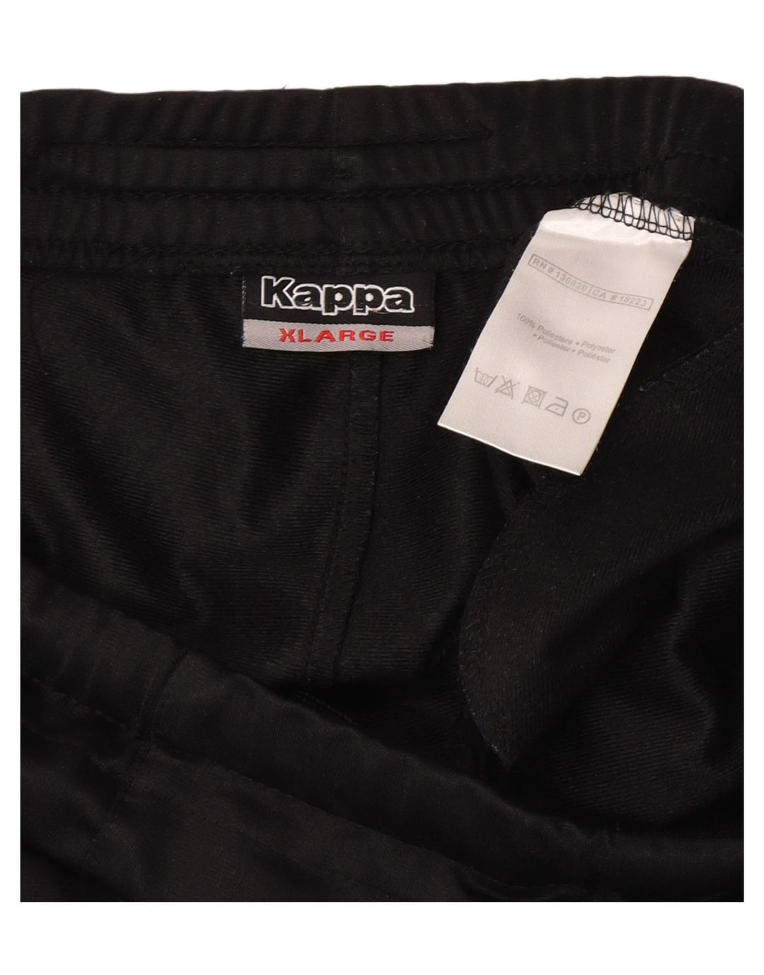 Pantaloni da tuta da uomo Kappa Joggers XL Nero Poliestere