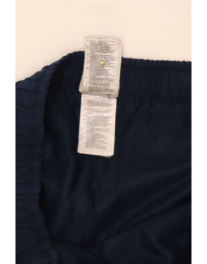Pantaloncini sportivi Adidas Climalite da uomo di grandi dimensioni in poliestere blu navy