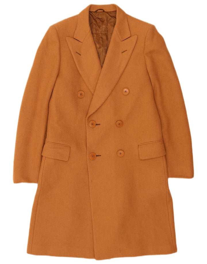 Cappotto doppiopetto vintage da uomo IT 48 Beige medio