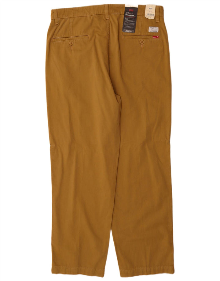Pantaloni cargo affusolati da uomo Levi's W34 L32 in cotone beige