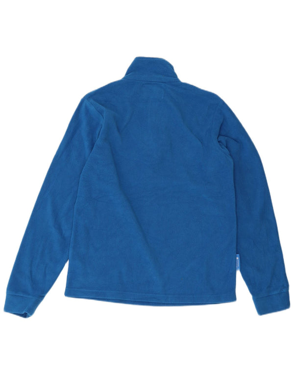 Maglione in pile da ragazzo con zip e collo Mountain Warehouse 12-13 anni Blu Sport