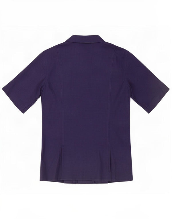 Camicia a maniche corte da weekend da donna Max Mara UK 10 Small Blu Navy